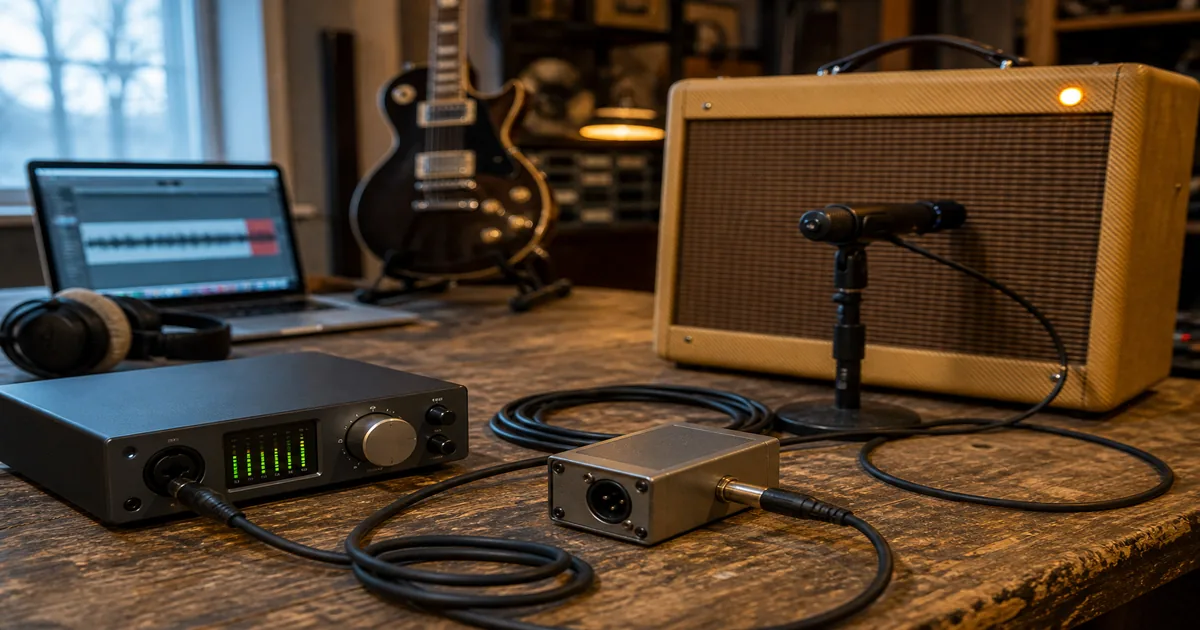 How to Reamp a Guitar at Home
