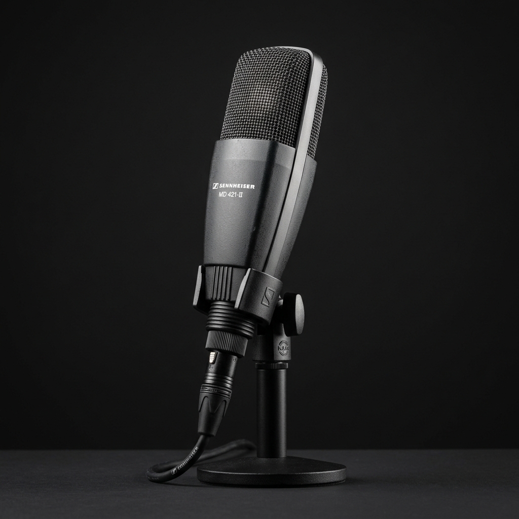 Sennheiser MD 421-II Cardioid Dynamic Microphone
