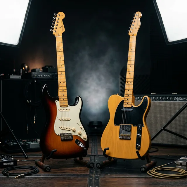Stratocaster vs Telecaster: Choosing Your Fender